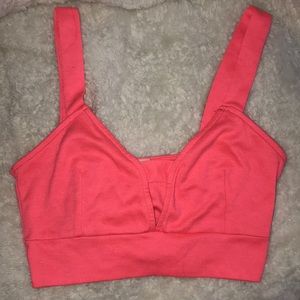Neon crop top